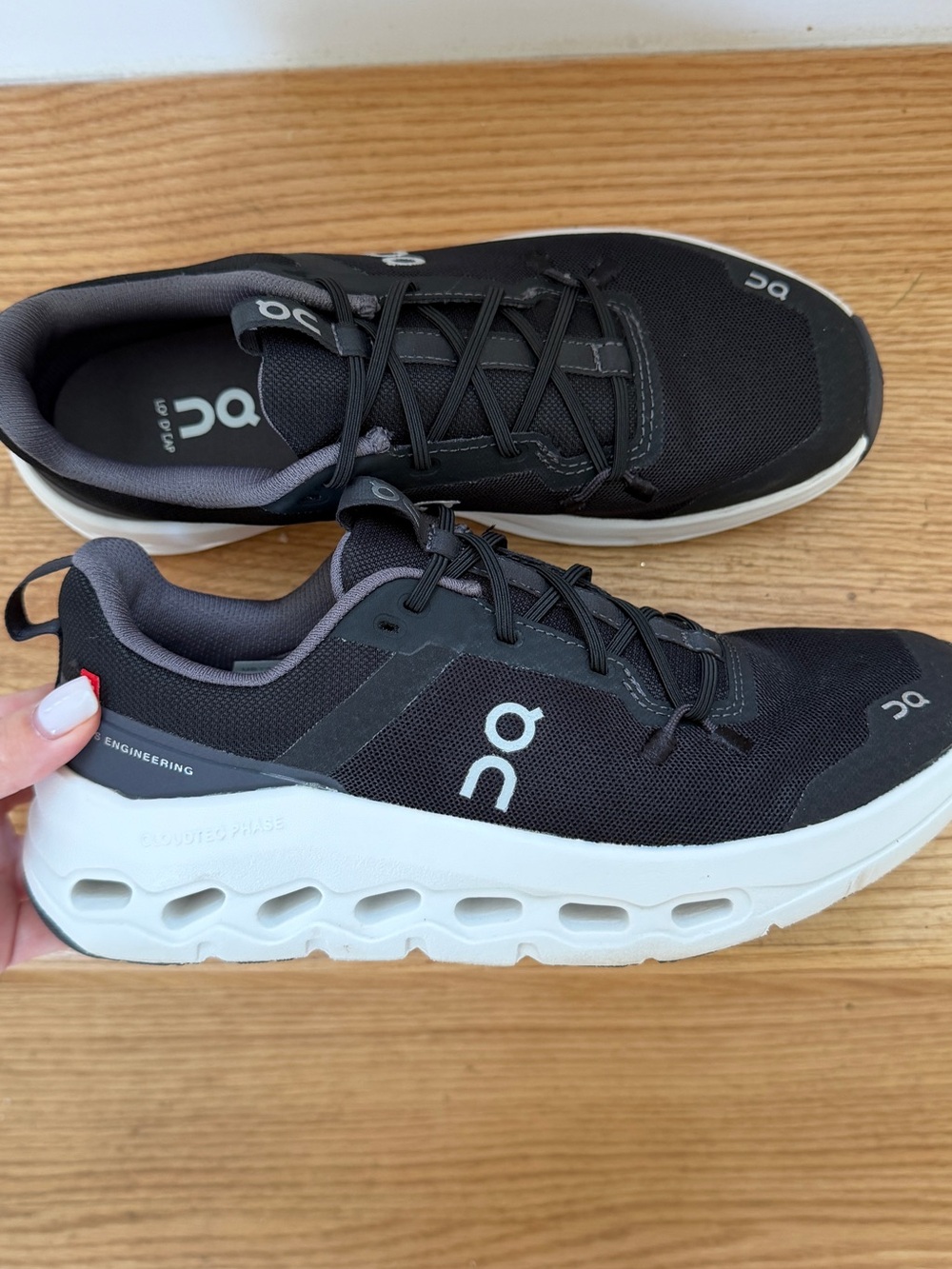 On Running Cloudnova  Athletic Sneakers - Black/White